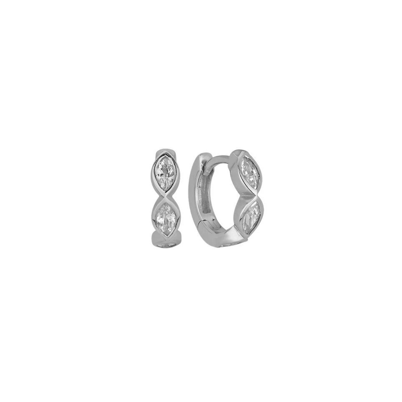Marquise Crystal Huggies - Image 3