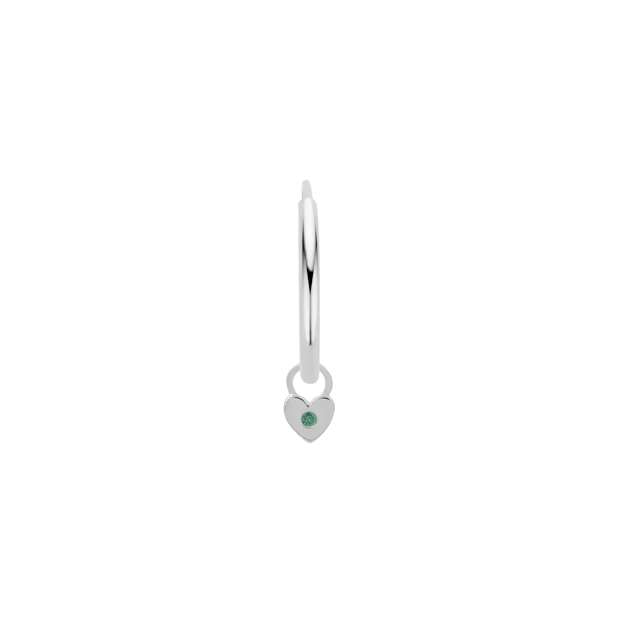 Mini Gemmed Heart Charm - Image 4