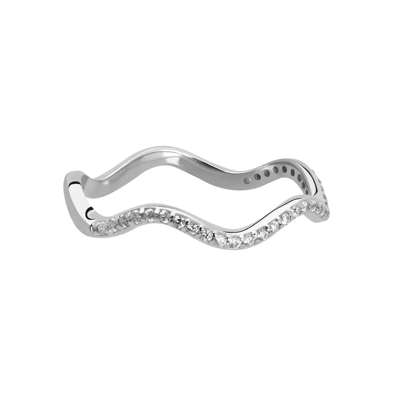 Waveform Ring - Pavé - Image 3
